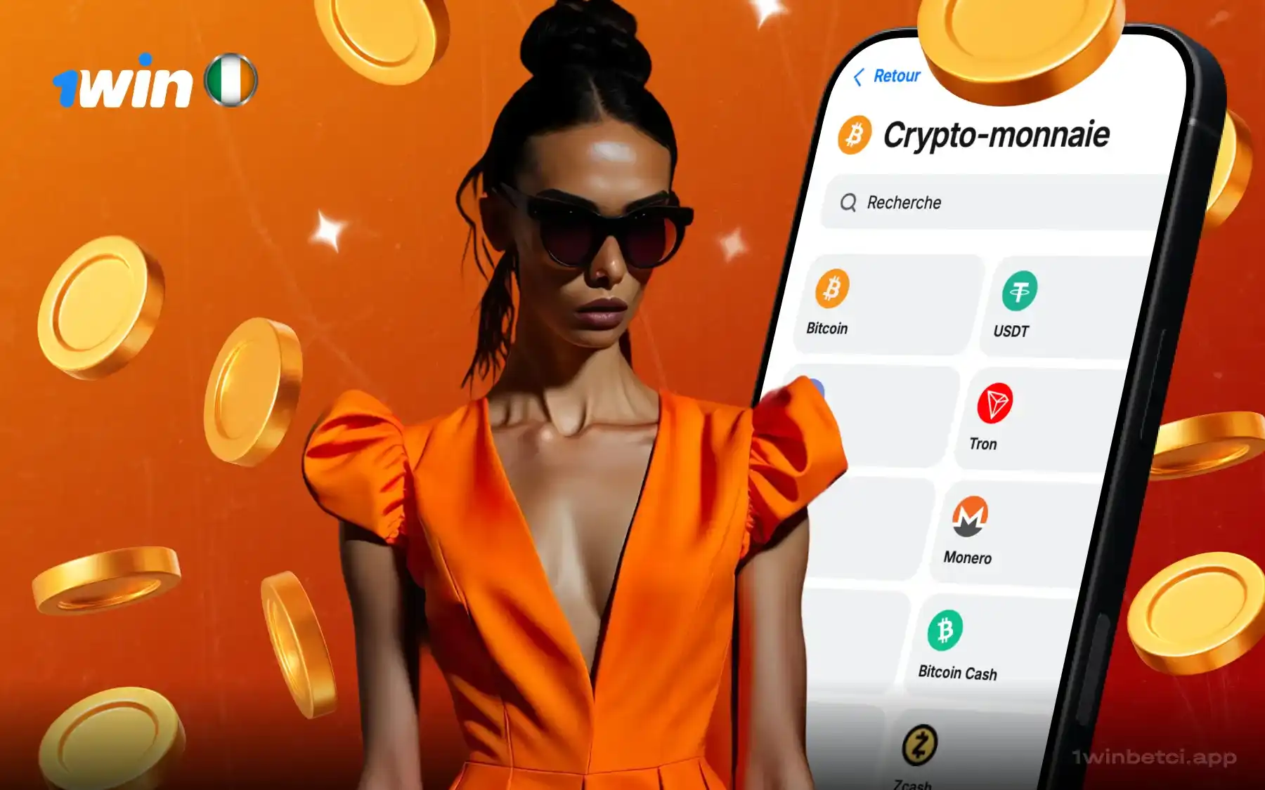 retrait au casino 1win